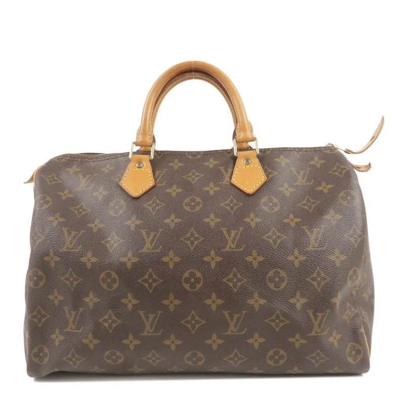 Louis Vuitton Monogram Speedy 35 Hand Bag Boston Bag M41524