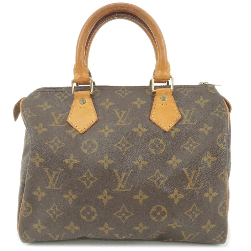 Louis Vuitton Monogram Speedy 25 Hand Bag Boston Bag M41528