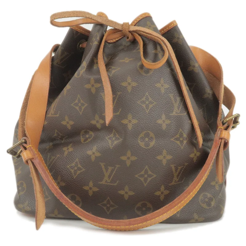 Louis Vuitton Monogram Petit Noe Shoulder Bag M42226