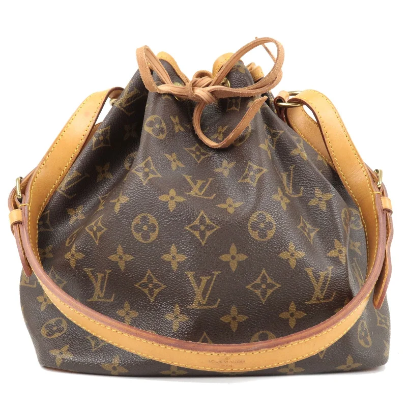 Louis Vuitton Monogram Petit Noe Shoulder Bag M42226