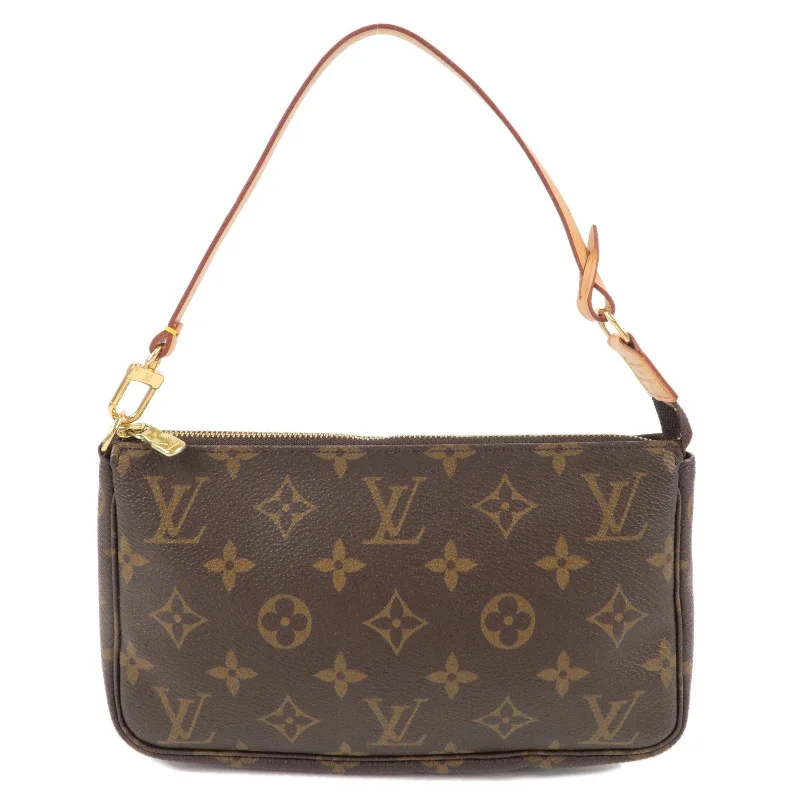 Louis Vuitton Monogram Pochette Accessoires Hand Bag M51980