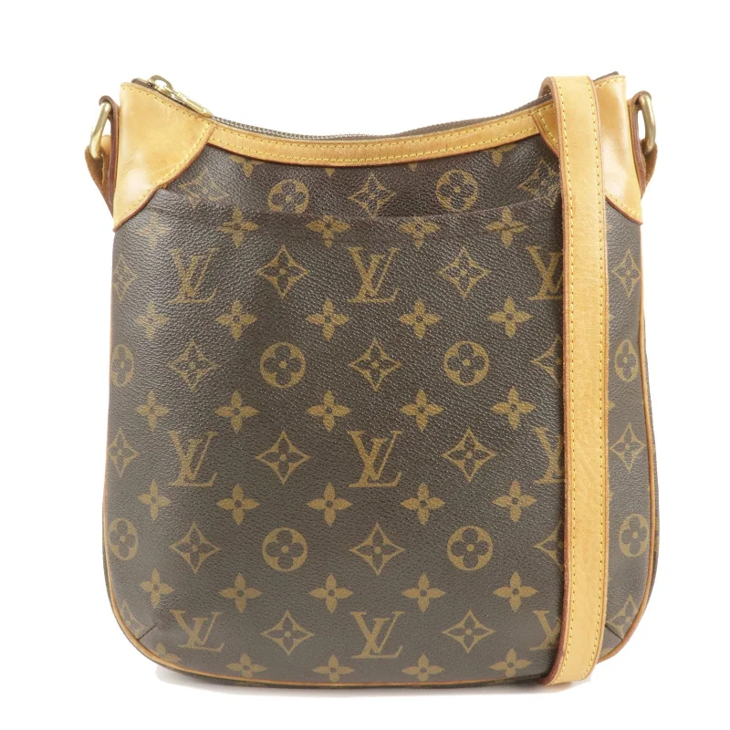 Louis Vuitton Monogram Odeon PM Shoulder Bag Brown M56390