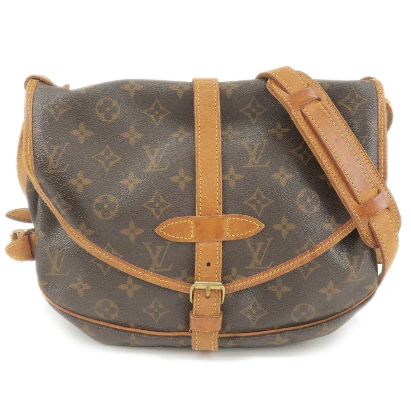 Louis Vuitton Monogram Saumur 30 Crossbody Bag M42256