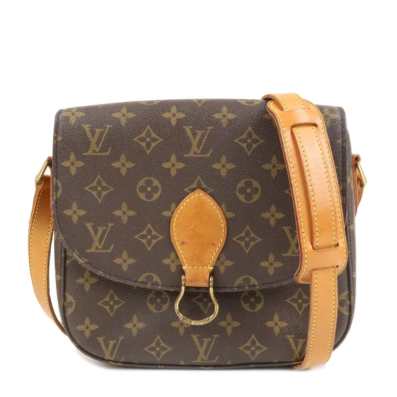 Louis Vuitton Monogram Saint Cloud GM Shoulder Bag Brown M51242