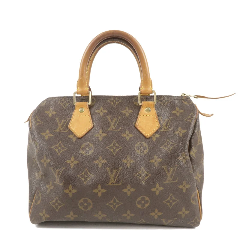 Louis Vuitton Monogram Speedy 25 Hand Bag Boston Bag M41528