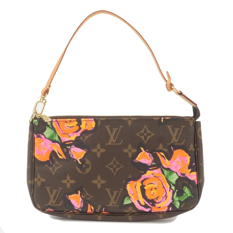 Louis Vuitton Monogram Rose Pochette Accessoires Pouch M48615