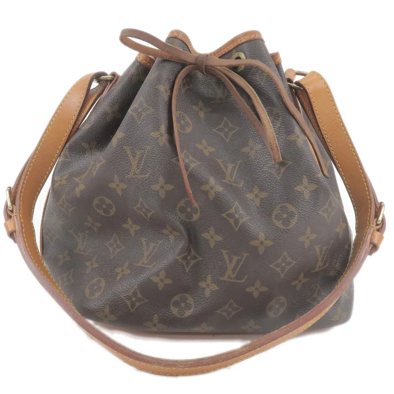 Louis Vuitton Monogram Petit Noe Shoulder Bag M42226