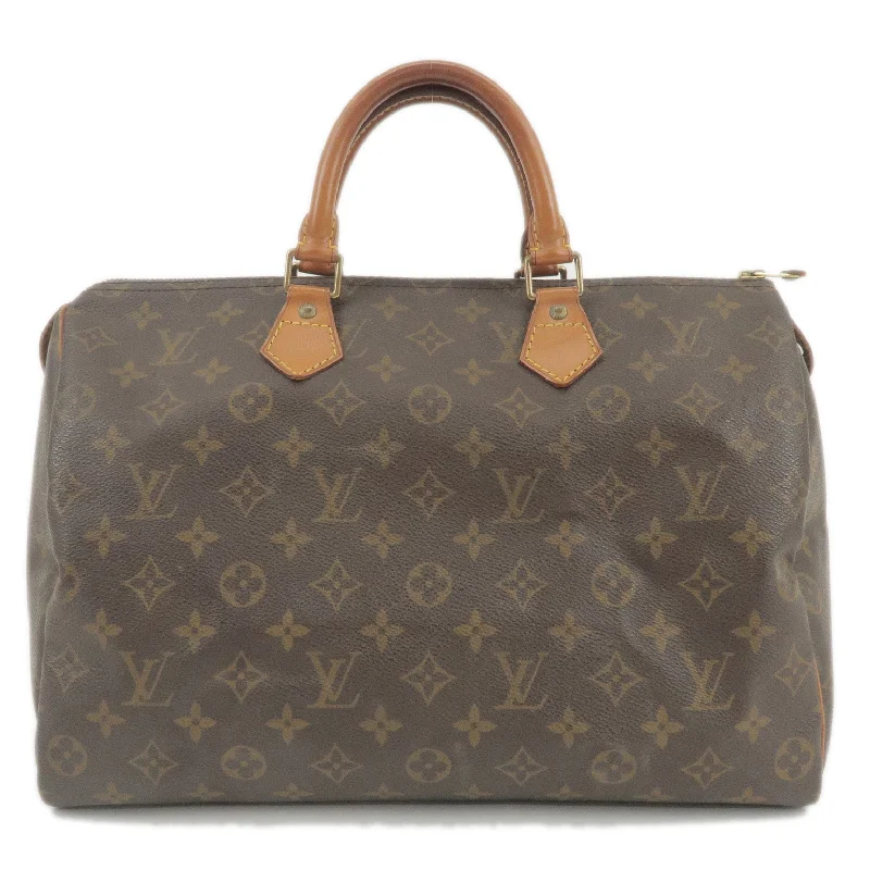 Louis Vuitton Monogram Speedy 35 Hand Bag Boston Bag M41524