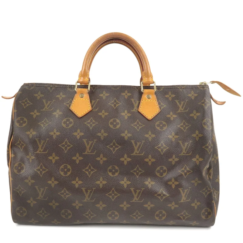 Louis Vuitton Monogram Speedy 35 Hand Bag Boston Bag M41524