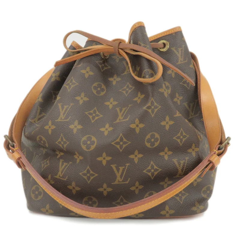 Louis Vuitton Monogram Petit Noe Shoulder Bag M42226