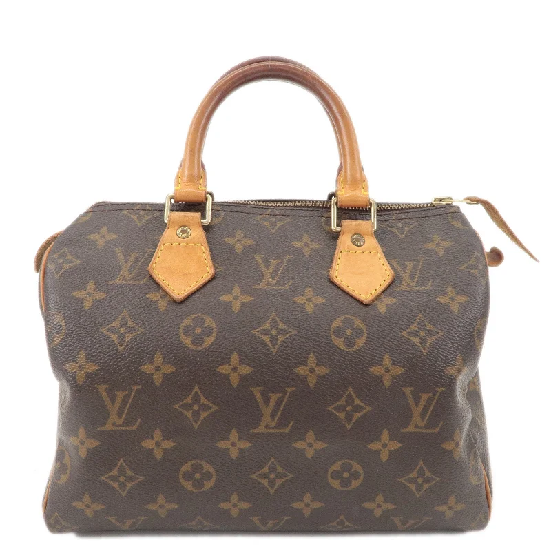 Louis Vuitton Monogram Speedy 25 Hand Bag Boston Bag M41528