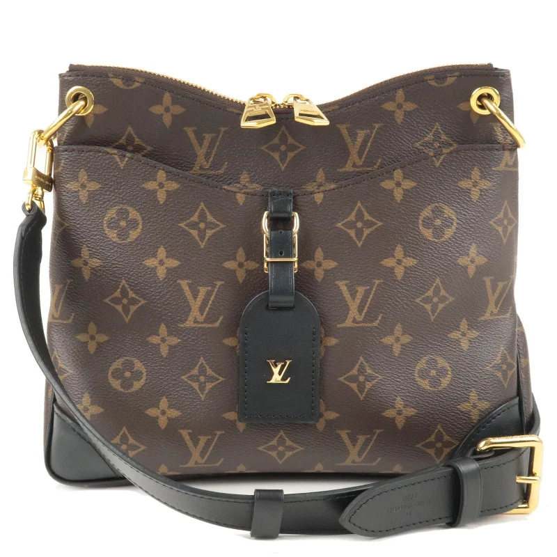 Louis Vuitton Monogram Odeon NMPM Crossbody Bag Noir M45353