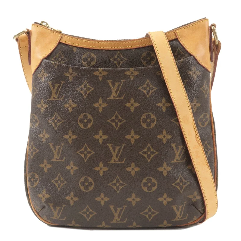 Louis Vuitton Monogram Odeon PM Shoulder Bag Brown M56390