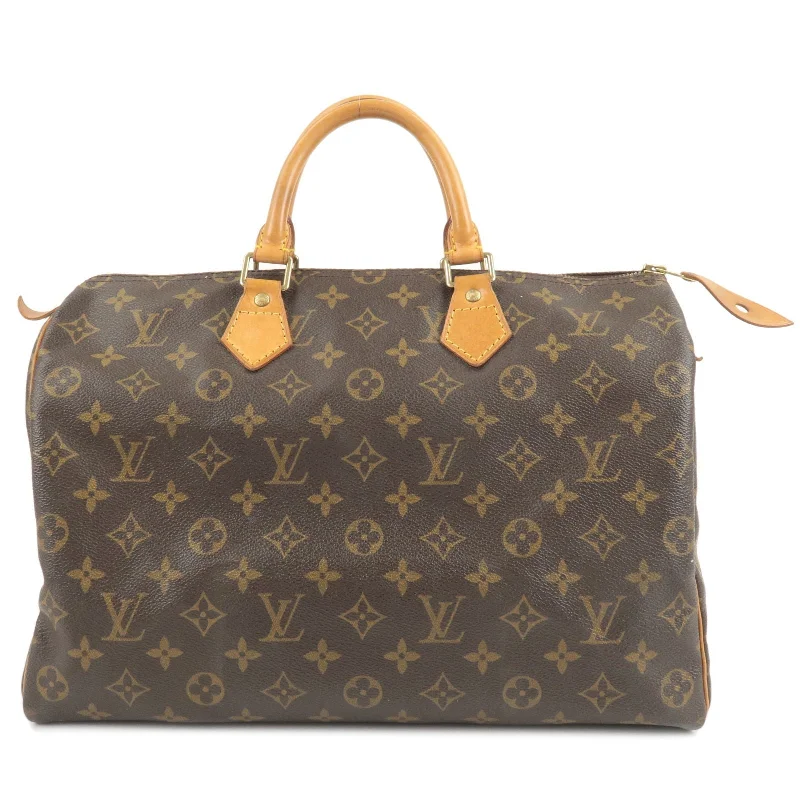 Louis Vuitton Monogram Speedy 35 Hand Bag Boston Bag M41524