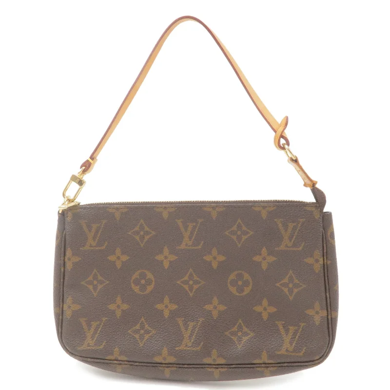 Louis Vuitton Monogram Pochette Accessoires Brown M51980