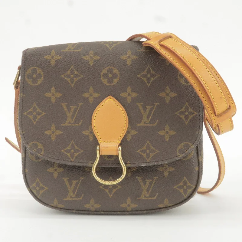 Louis Vuitton Monogram Saint Cloud MM Shoulder Bag M51243