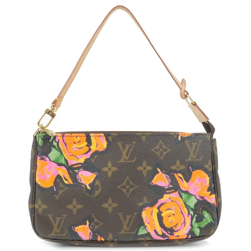 Louis Vuitton Monogram Rose Pochette Accessoires Pouch M48615