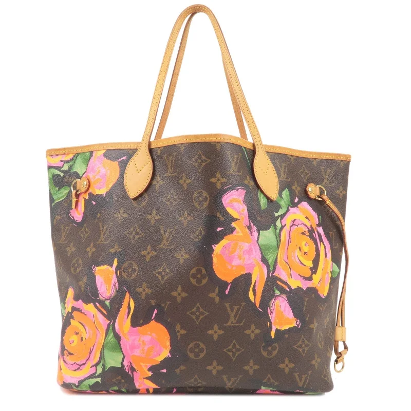 Louis Vuitton Monogram Rose Neverfull MM Tote Bag M48613