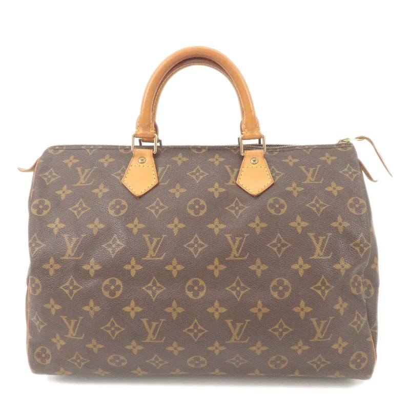 Louis Vuitton Monogram Speedy 35 Hand Bag Boston Bag M41524