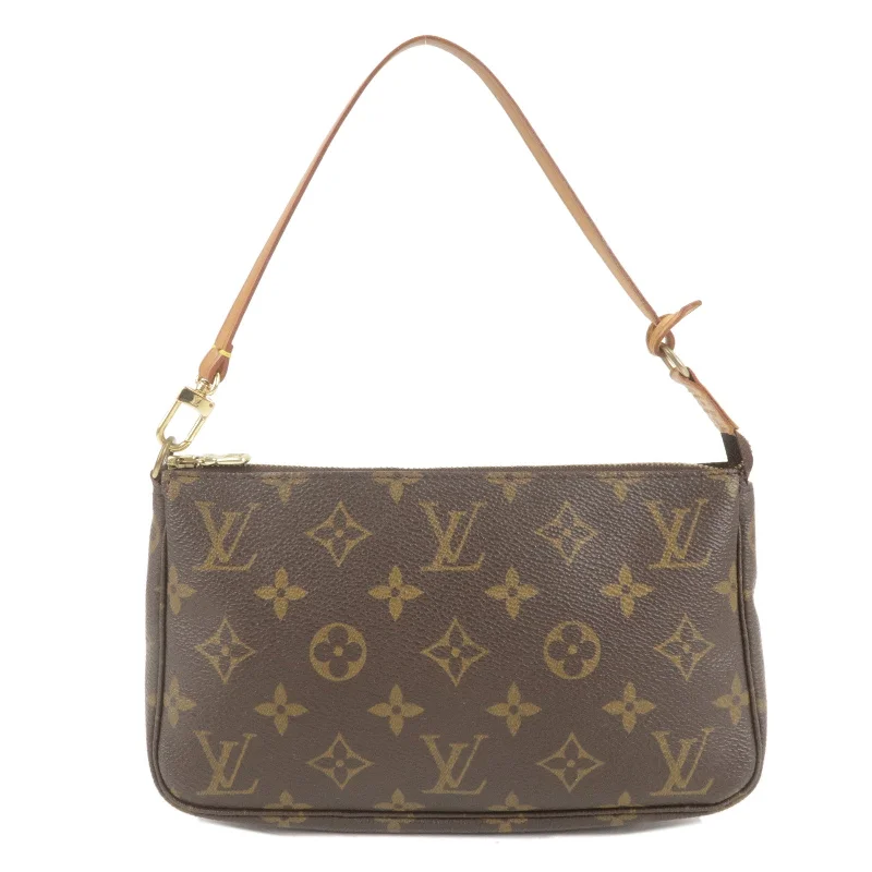 Louis Vuitton Monogram Pochette Accessoires Brown M51980