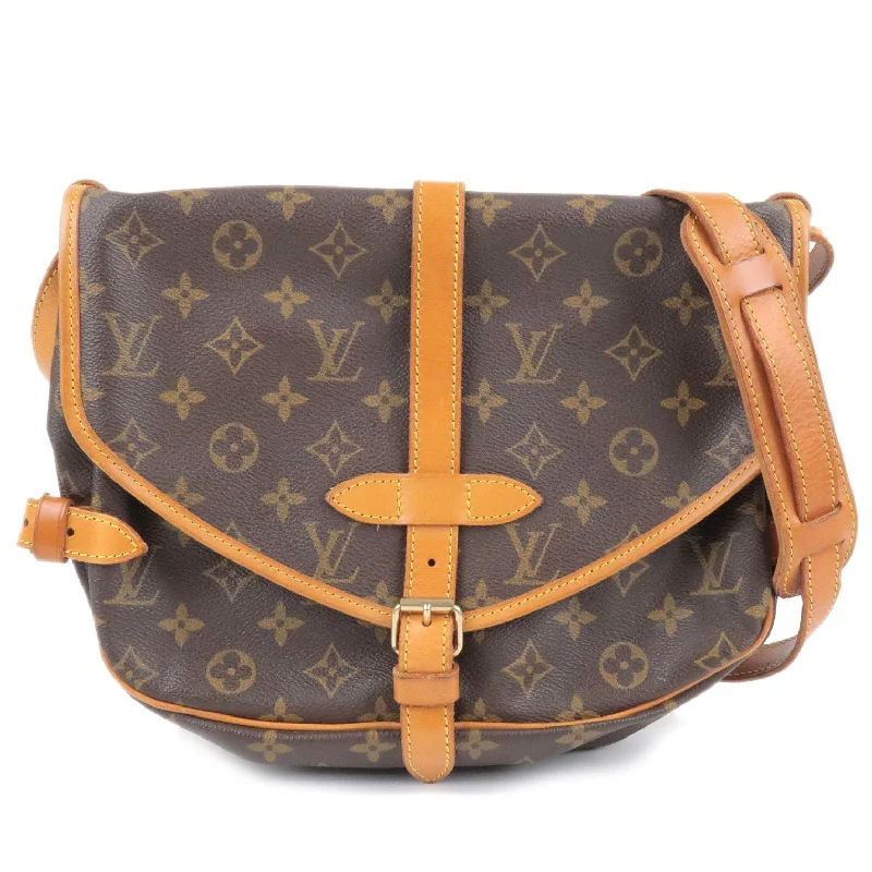 Louis Vuitton Monogram Saumur 30 Shoulder Bag M42256