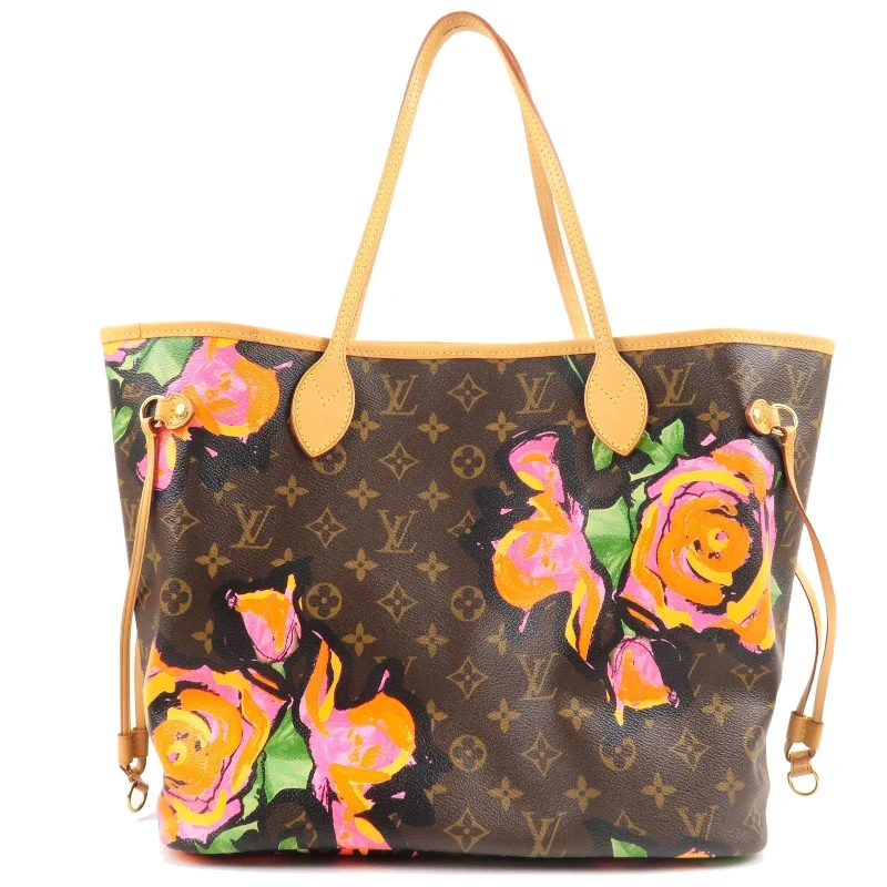 Louis Vuitton Monogram Rose Neverfull MM Tote Bag M48613