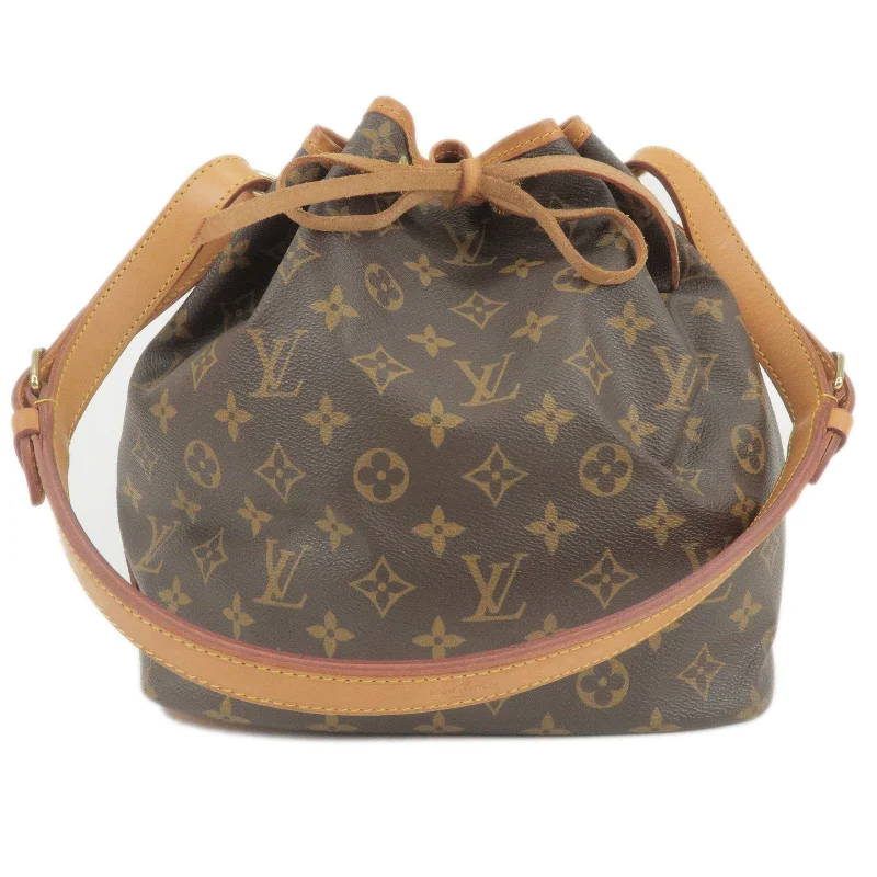 Louis Vuitton Monogram Petit Noe Shoulder Bag M42226