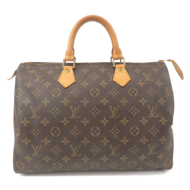 Louis Vuitton Monogram Speedy 35 Hand Bag Boston Bag M41524