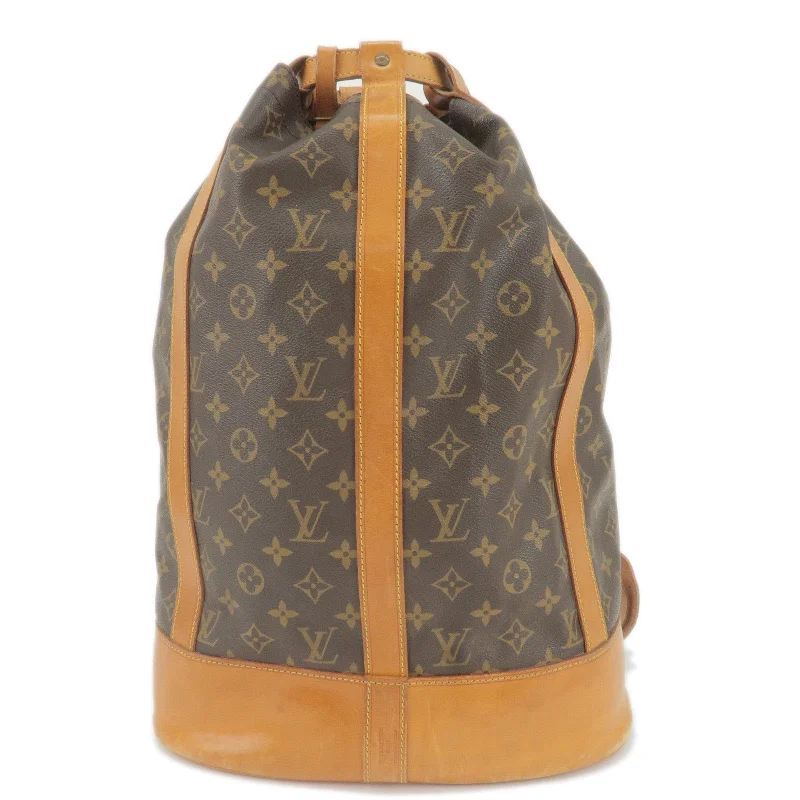 Louis Vuitton Monogram Randonnee GM Laundry Bag M42244