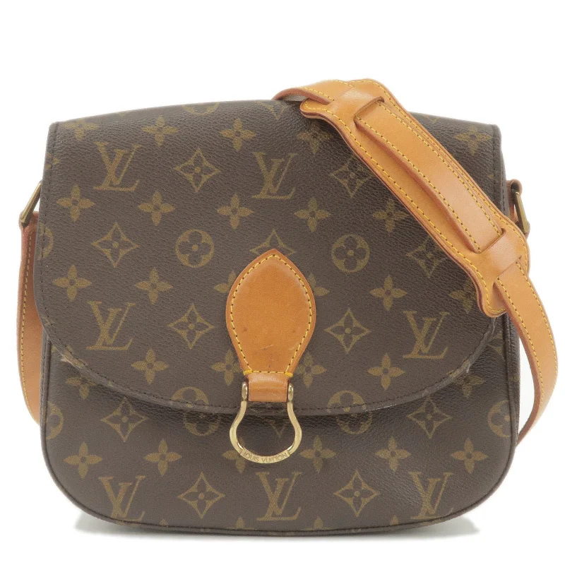 Louis Vuitton Monogram Saint Cloud GM Shoulder Bag Brown M51242