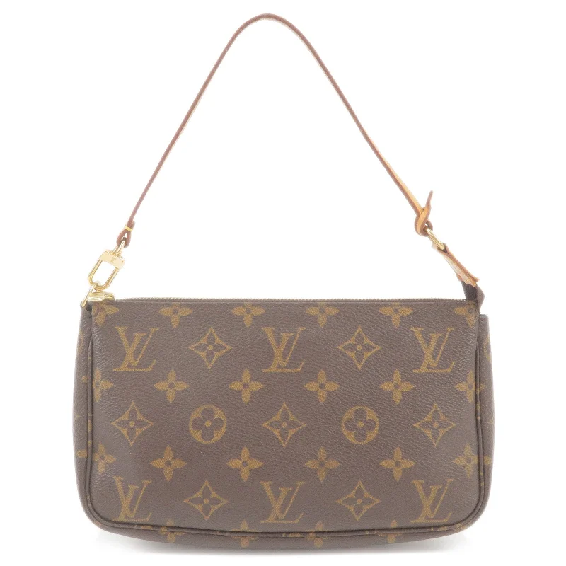 Louis Vuitton Monogram Pochette Accessoires Hand Bag M51980