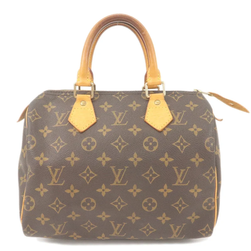 Louis Vuitton Monogram Speedy 25 Hand Bag Boston Bag M41528