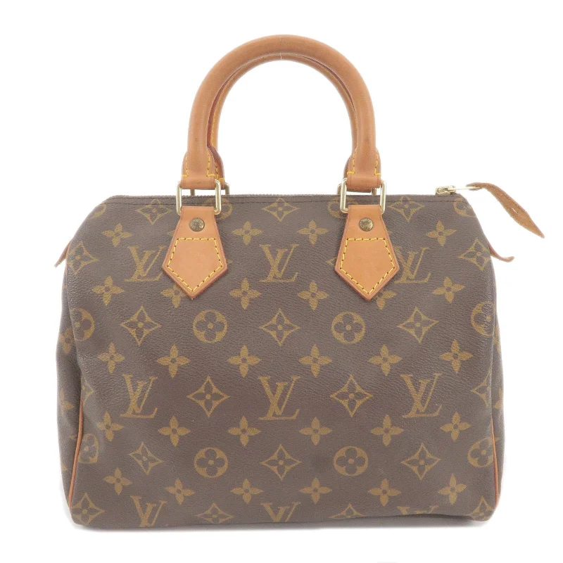 Louis Vuitton Monogram Speedy 25 Hand Bag Boston Bag M41528