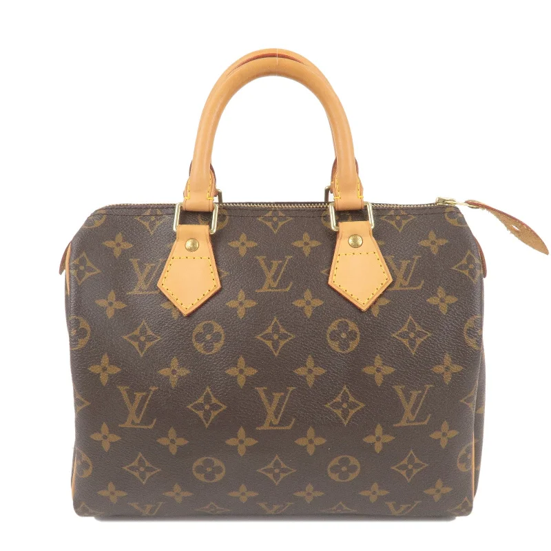 Louis Vuitton Monogram Speedy 25 Hand Bag Boston Bag M41528