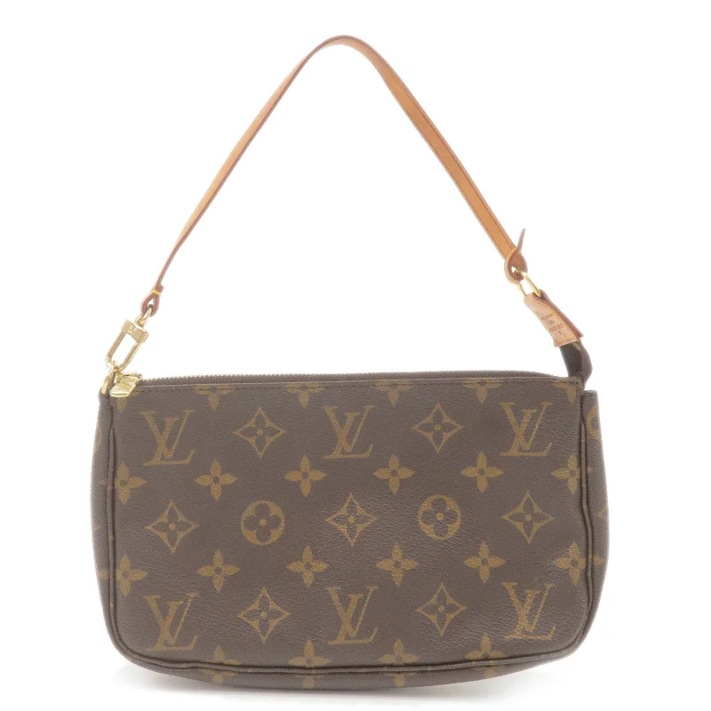 Louis Vuitton Monogram Pochette Accessoires Hand Bag M51980