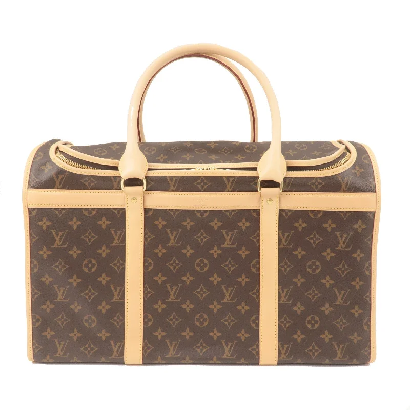 Louis Vuitton Monogram Sac Chien 50 Dog Carrier Bag M42021