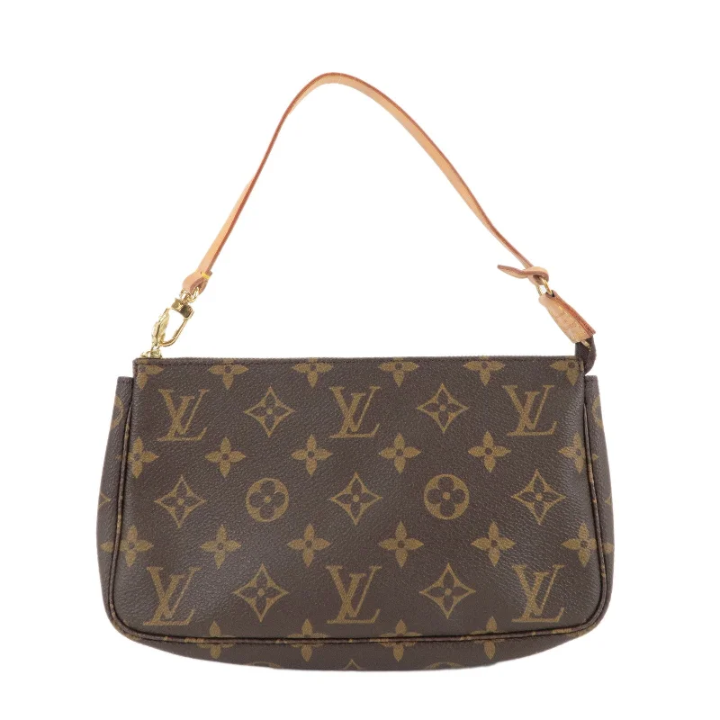 Louis Vuitton Monogram Pochette Accessoires M51980 Brown