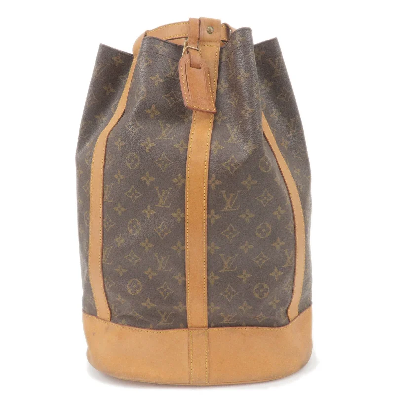 Louis Vuitton Monogram Randonnee GM Laundry Bag With Pouch M42244