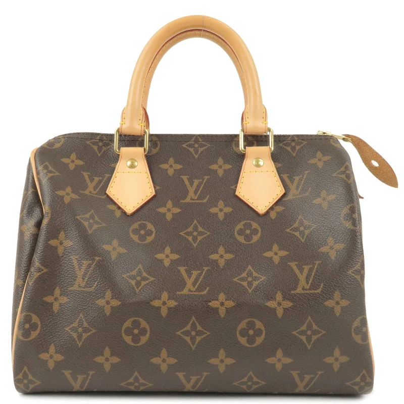 Louis Vuitton Monogram Speedy 25 Hand Bag Boston Bag M41528