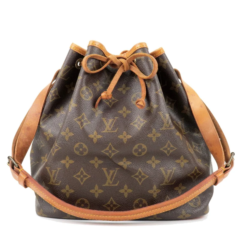 Louis Vuitton Monogram Petit Noe Shoulder Bag M42226