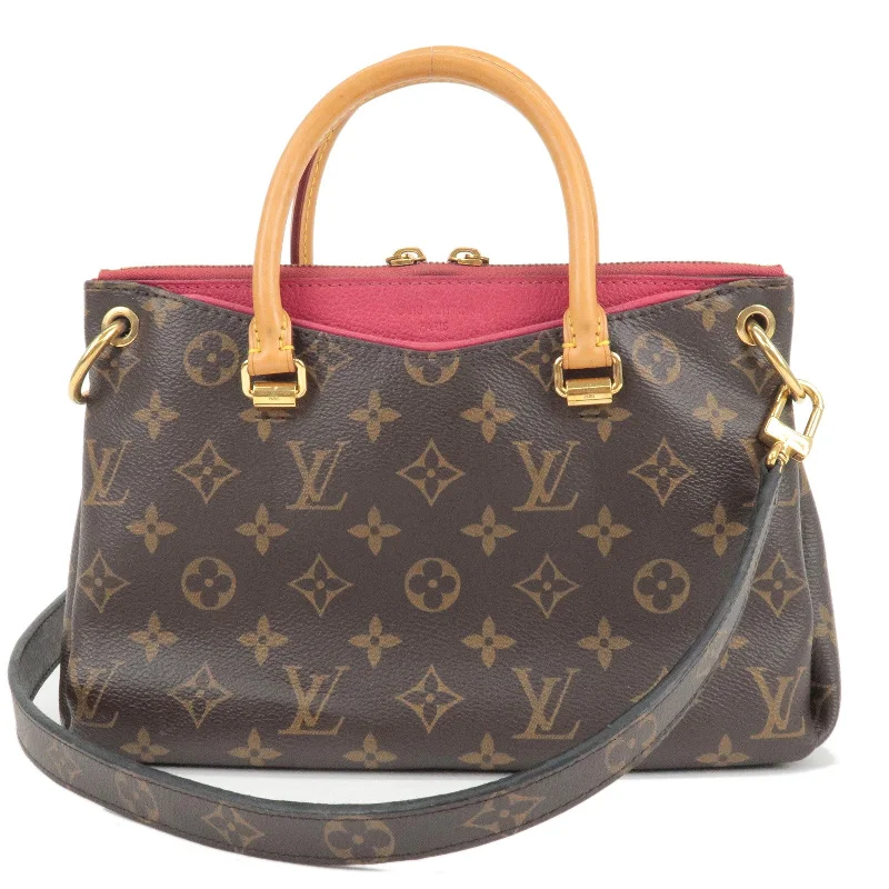 Louis Vuitton Monogram Pallas BB 2Way Bag Poppy Petal M41734