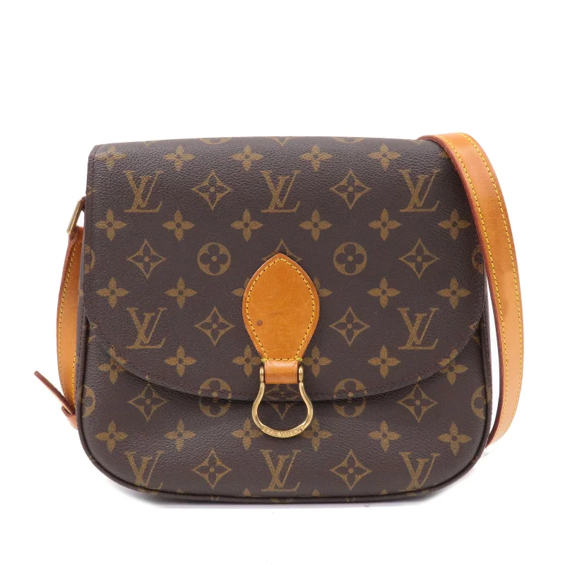 Louis Vuitton Monogram Saint Cloud GM Shoulder Bag Brown M51242