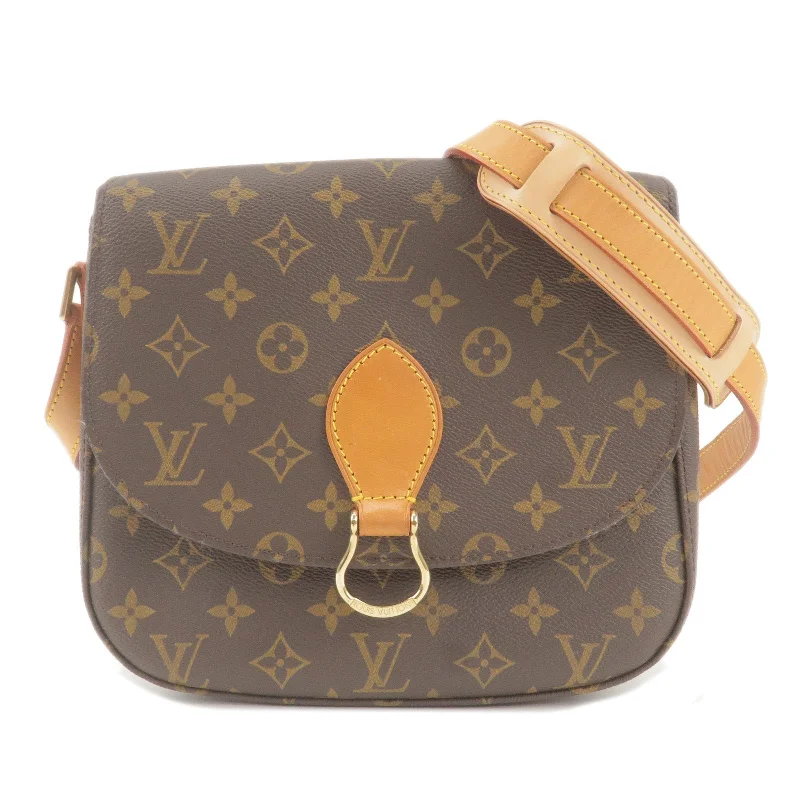 Louis Vuitton Monogram Saint Cloud GM Shoulder Bag Brown M51242