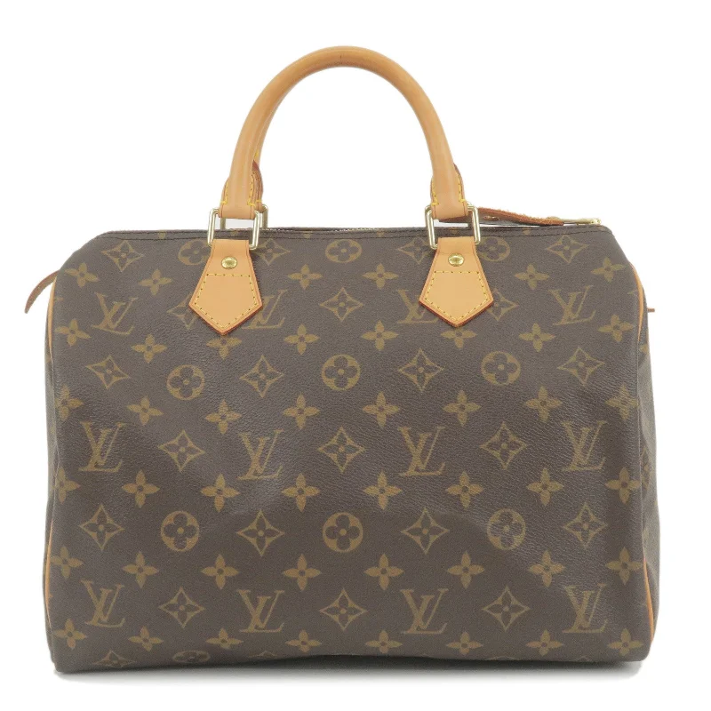 Louis Vuitton Monogram Speedy 30 Hand Bag Boston Bag M41108