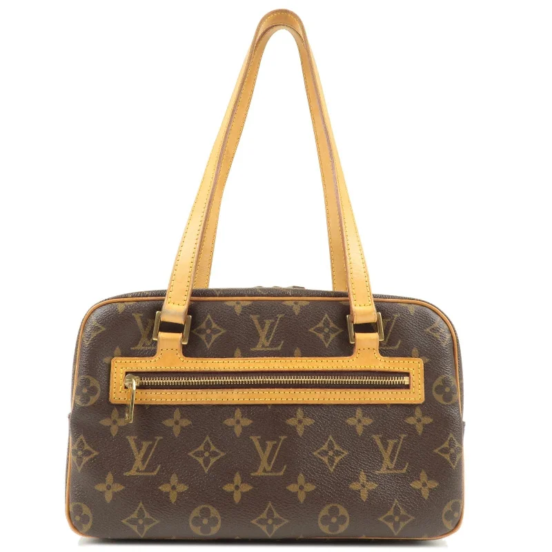 Louis Vuitton Monogram Cite MM Shoulder Bag Hand Bag M51182