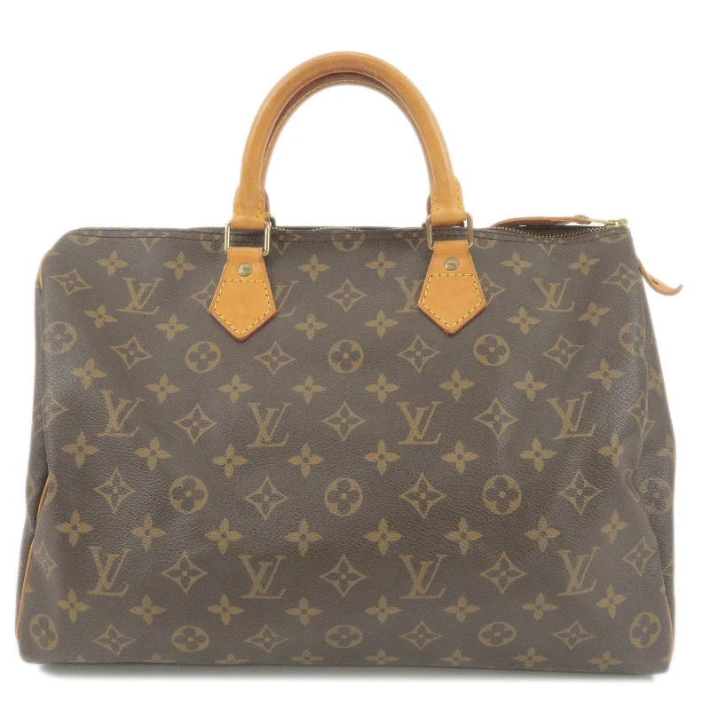 Louis Vuitton Monogram Speedy 35 Hand Bag Boston Bag M41524