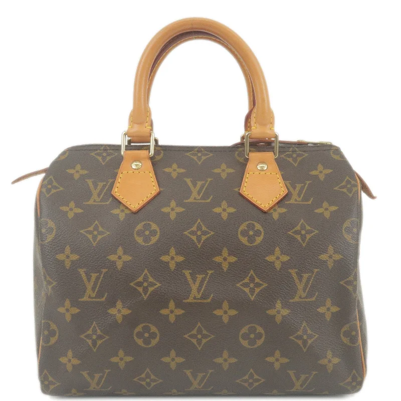 Louis Vuitton Monogram Speedy 25 Hand Bag Boston Bag M41528