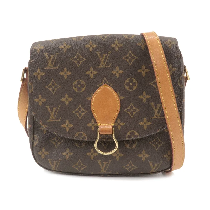 Louis Vuitton Monogram Saint Cloud GM Shoulder Bag Brown M51242