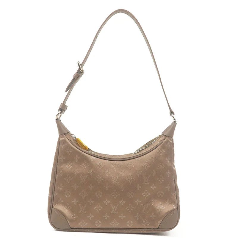 Louis Vuitton Monogram Satin Little Boulogne Hand Bag M92143