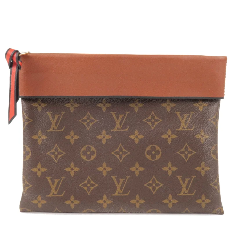 Louis Vuitton Monogram Pochette Tuileries Clutch Bag M64035